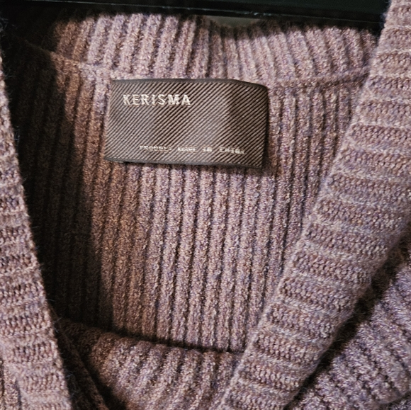 Kerisma bisoux high low sweater tunic, rose, small - Picture 2 of 5